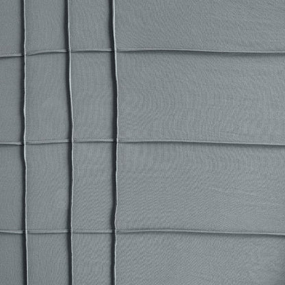 Walker Soft Washed Pleated Comforter Set - Blue/Grey
