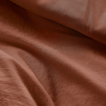 Walker Soft Washed Pleated Comforter Set - Clay