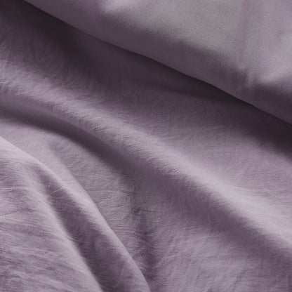 Walker Soft Washed Pleated Comforter Set - Purple