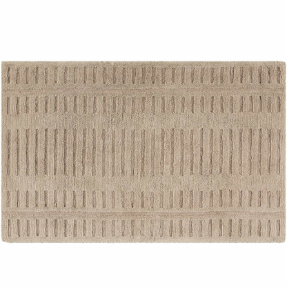 Washable Handmade Wool Rug - Brown - Quahog Bay Bedding