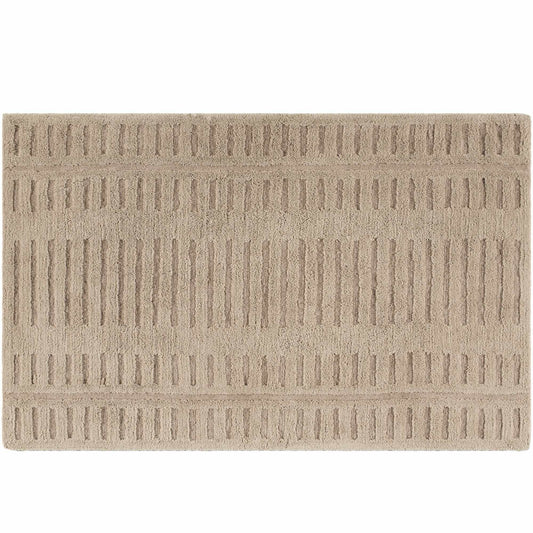 Washable Handmade Wool Rug - Brown - Quahog Bay Bedding