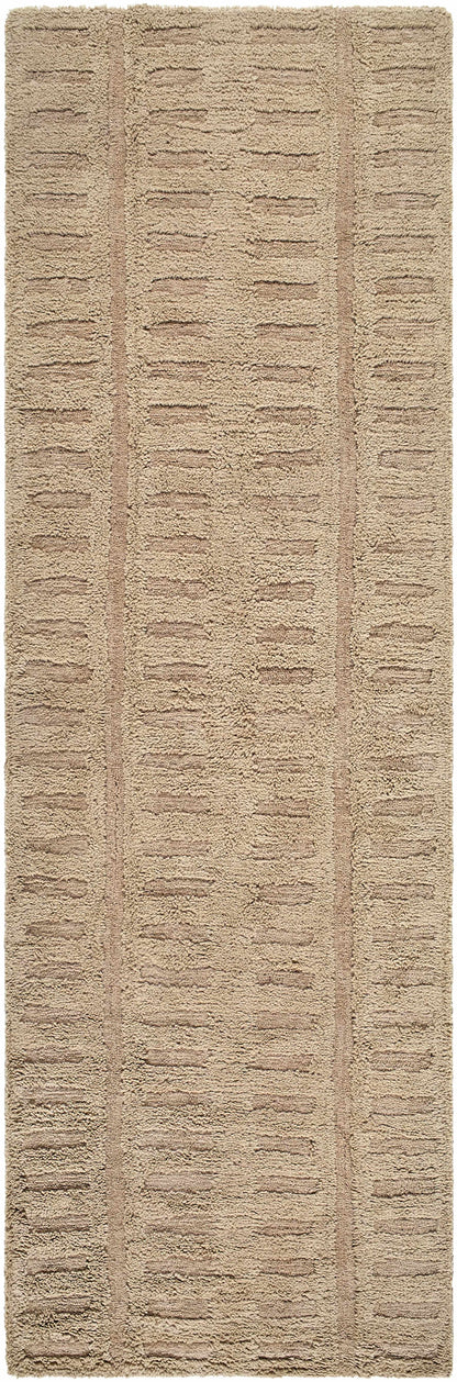 Washable Handmade Wool Rug - Brown - Quahog Bay Bedding