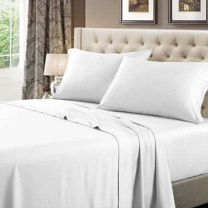 Split King (Adjustable) Sheets - Solid 600 Thread Count