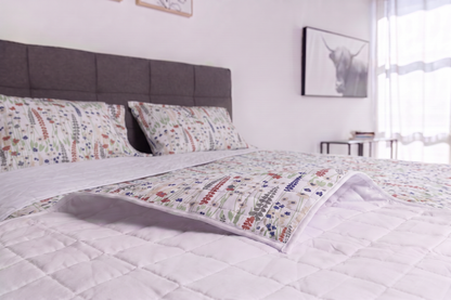 QuickZip Sateen Cotton Quilts