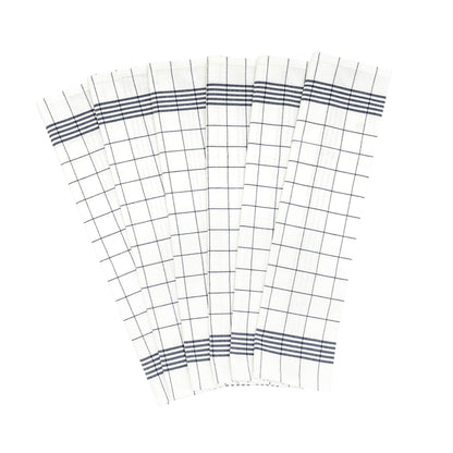 Windowpane Kitchen Towels - Quahog Bay Bedding