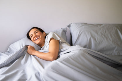 Percale Bed Sheet Set - American Made With USA Grown Cotton