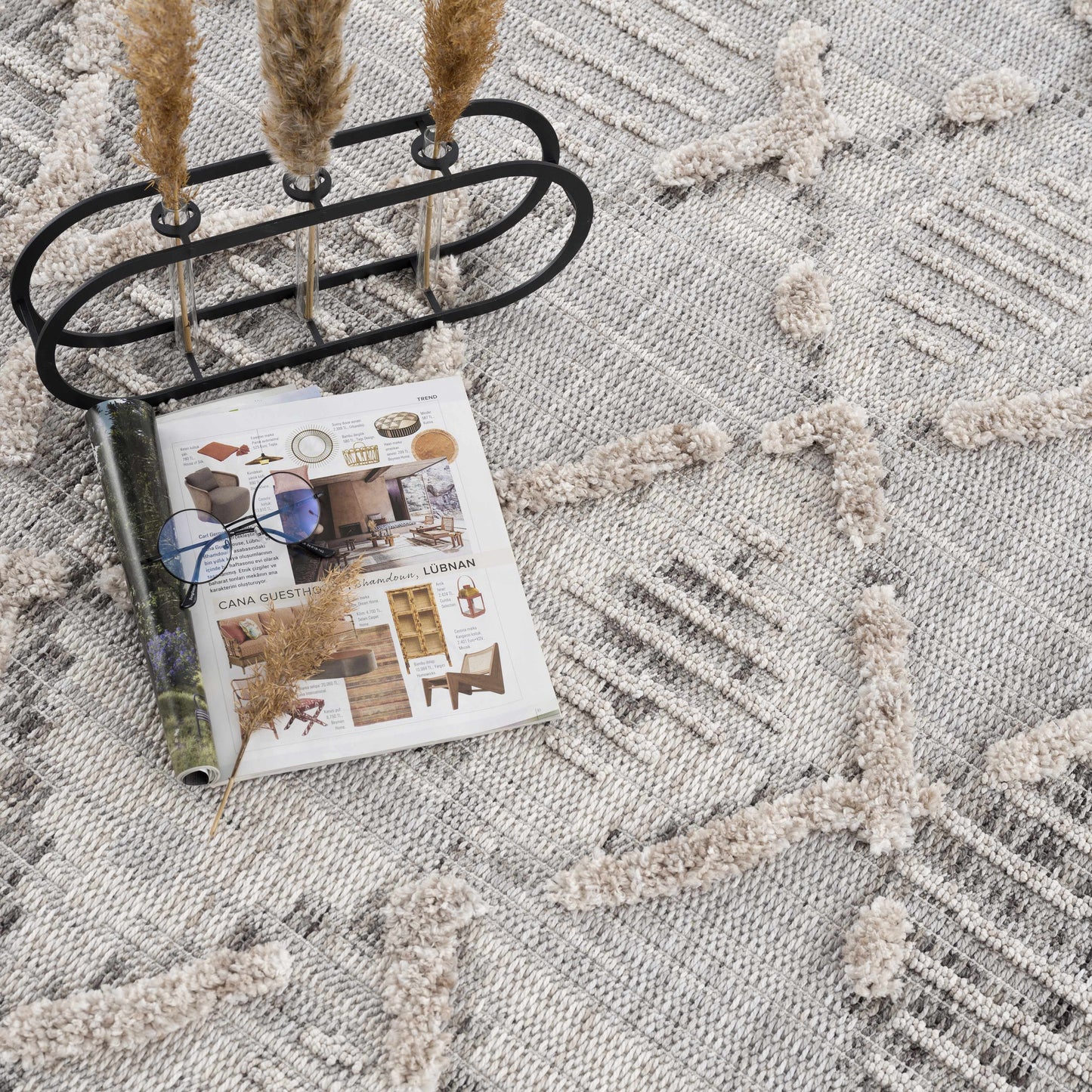Bogtong High-Low Rustic Rug