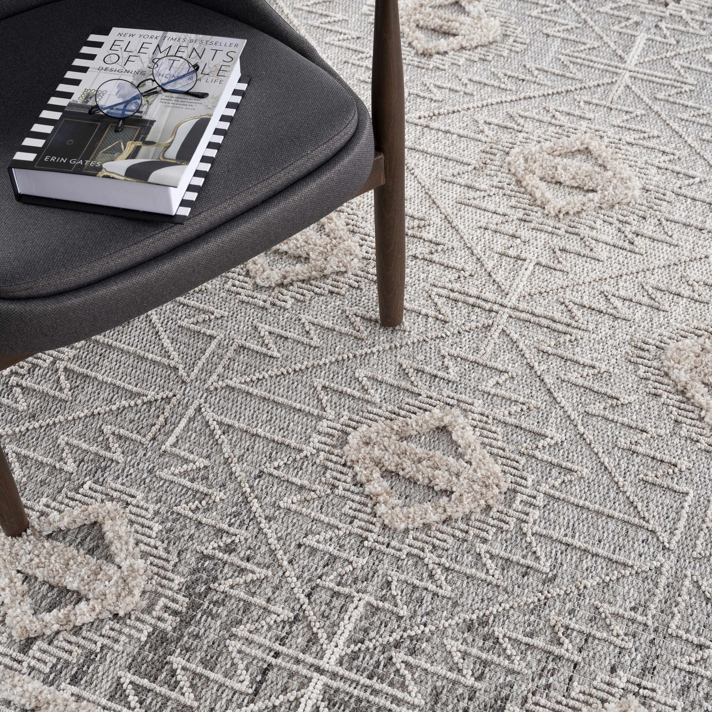 Agoo High-Low Pile Rustic Rug