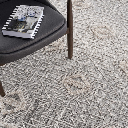 Agoo High-Low Pile Rustic Rug