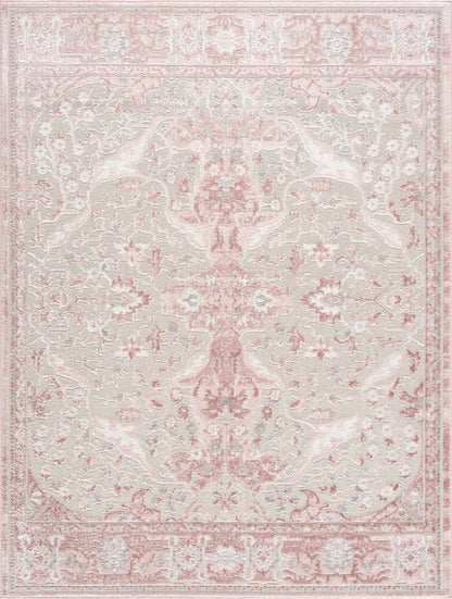 Zora Pink Area Rug - Quahog Bay Bedding
