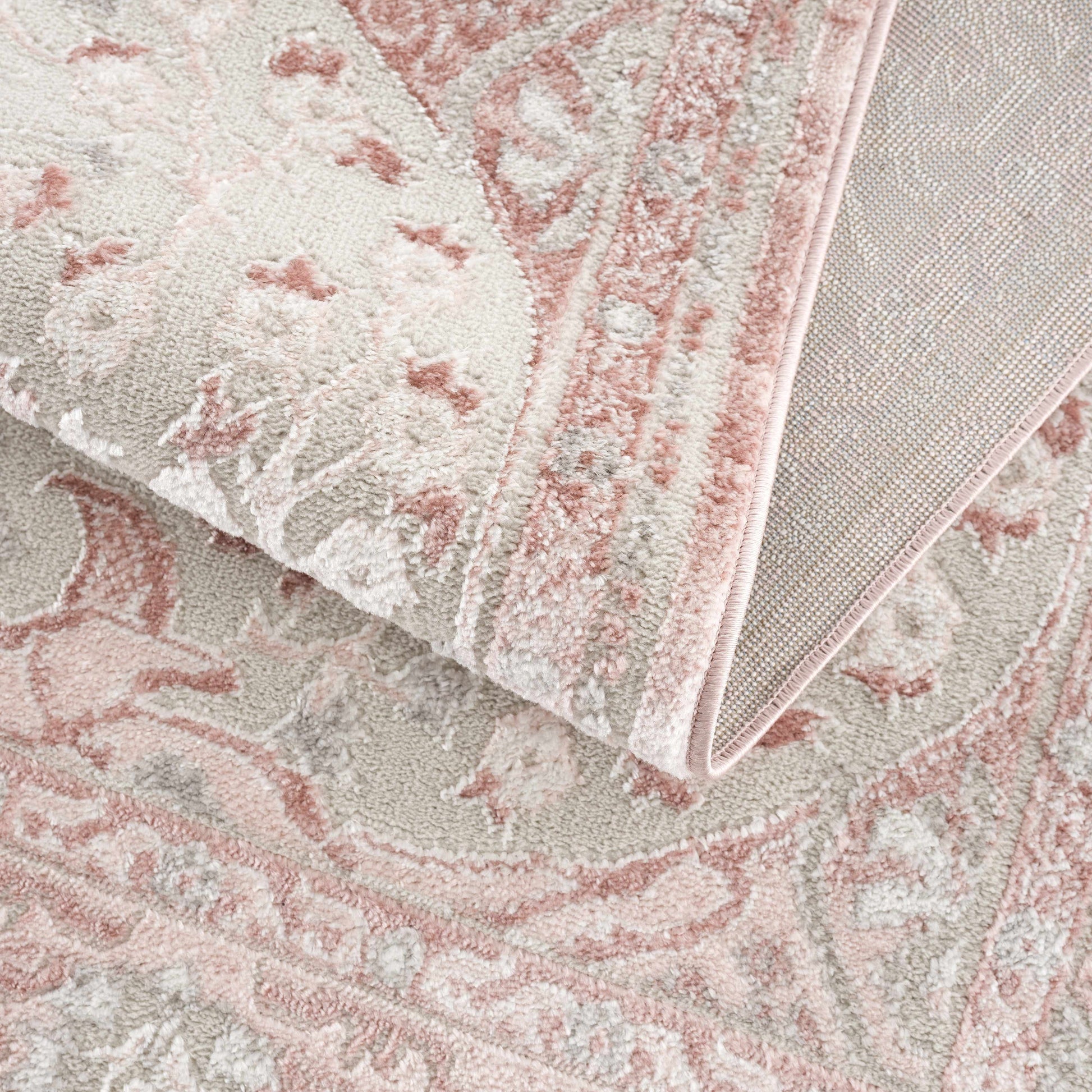 Zora Pink Area Rug - Quahog Bay Bedding