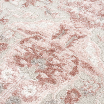 Zora Pink Area Rug - Quahog Bay Bedding