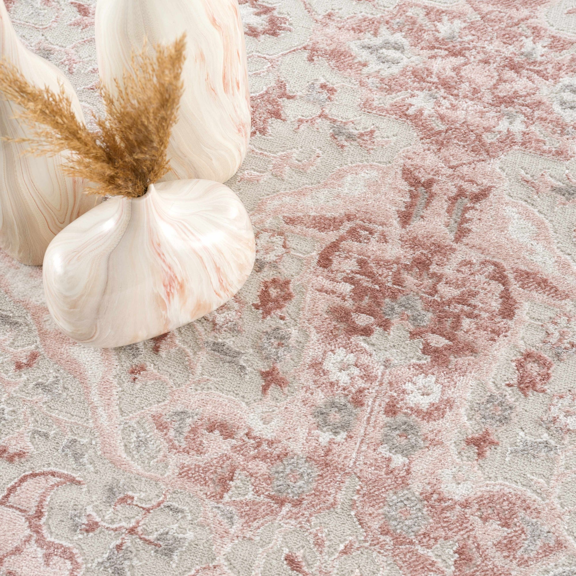 Zora Pink Area Rug - Quahog Bay Bedding