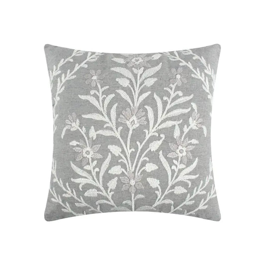 English Forest Floral Pillow