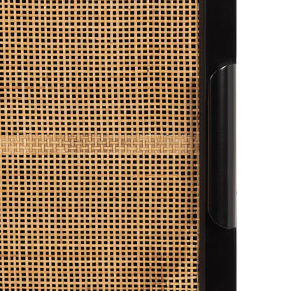 Ori Rattan Wall Cabinet with Cubby