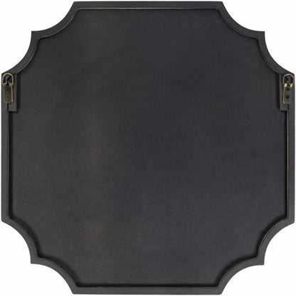 Abangay Gold Contemporary Wood Frame Mirror - Quahog Bay Bedding