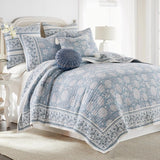 Adare Coastal Quilt Set - Blue - Quahog Bay Bedding