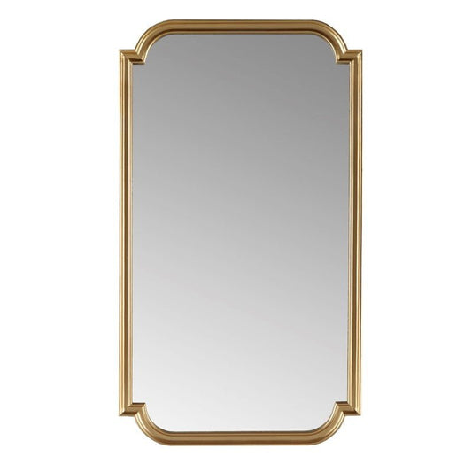 Adelaide Gold Scalloped Wood Wall Mirror - Quahog Bay Bedding