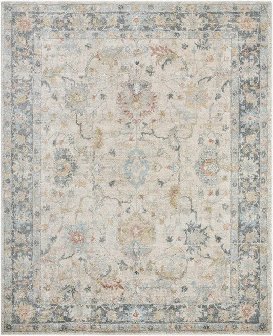 Ahmaud Beige & Light Gray Thick Luxe Area Rug - Quahog Bay Bedding