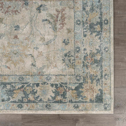 Ahmaud Beige & Light Gray Thick Luxe Area Rug - Quahog Bay Bedding