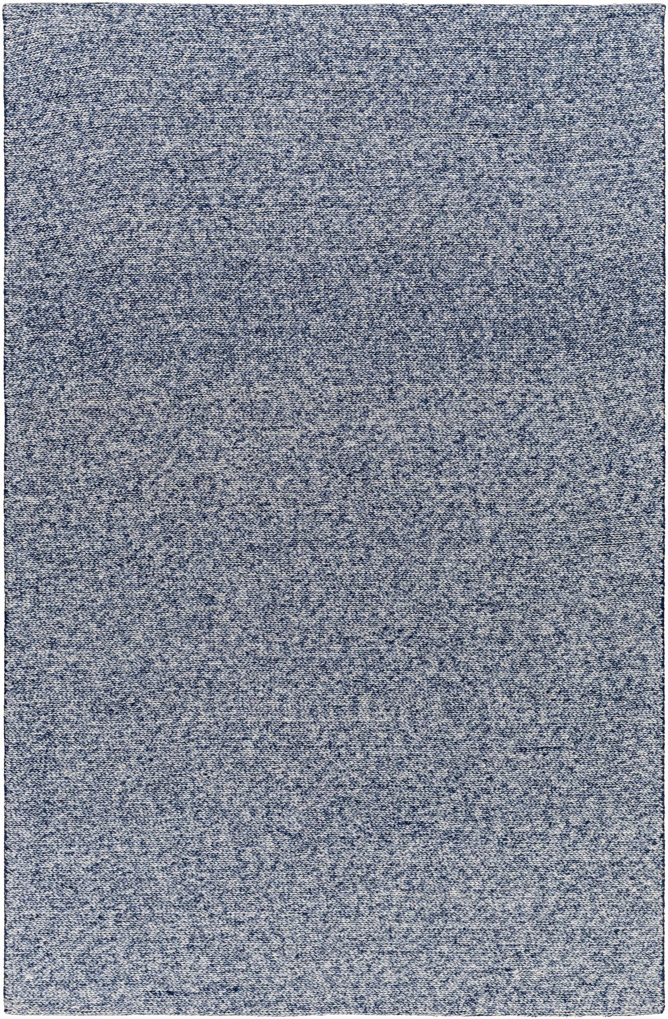Alyra Blue Solid Area Rug - Quahog Bay Bedding