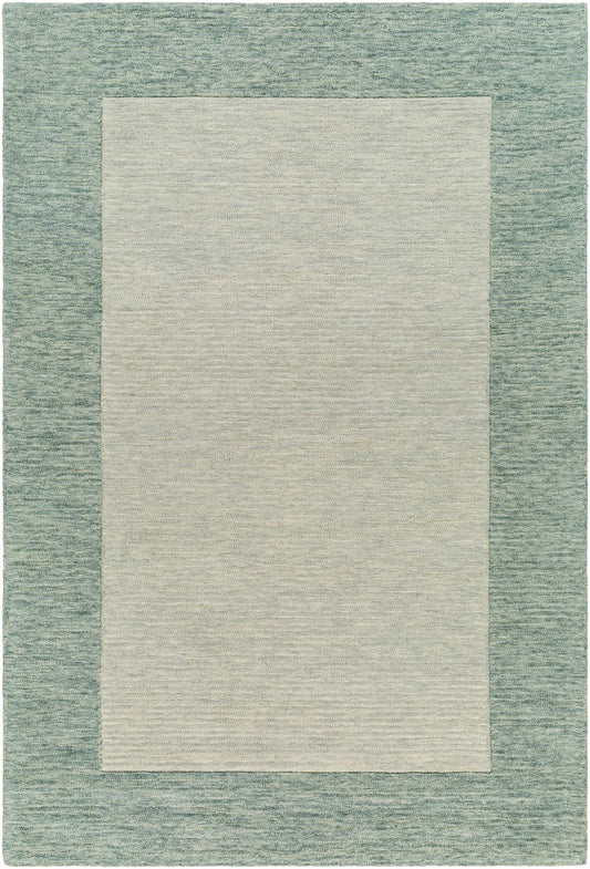 Amadi Green Wool Area Rug - Quahog Bay Bedding