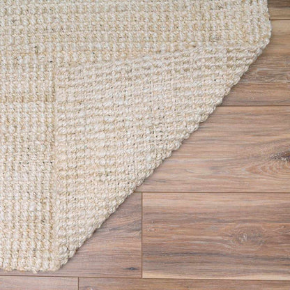 Ambel Cream Jute Rug - Quahog Bay Bedding