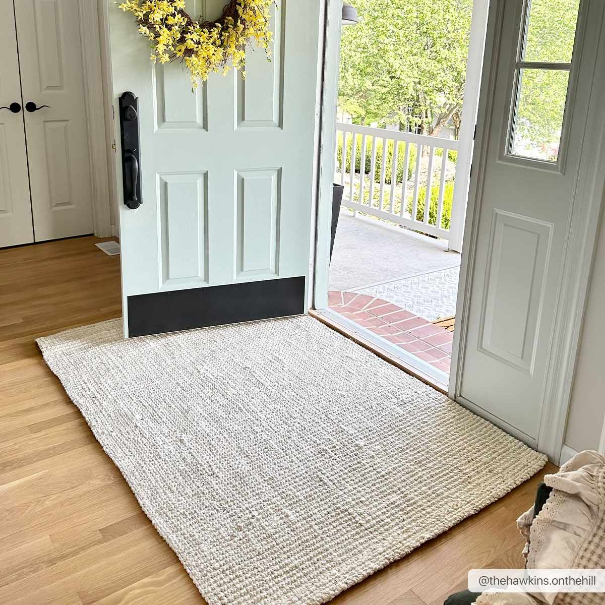 Ambel Cream Jute Rug - Quahog Bay Bedding