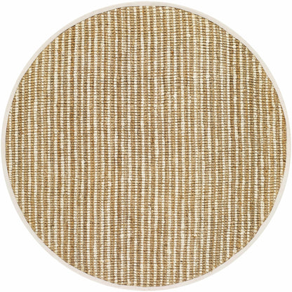 Ambel Tan&Brown Jute Rug - Quahog Bay Bedding