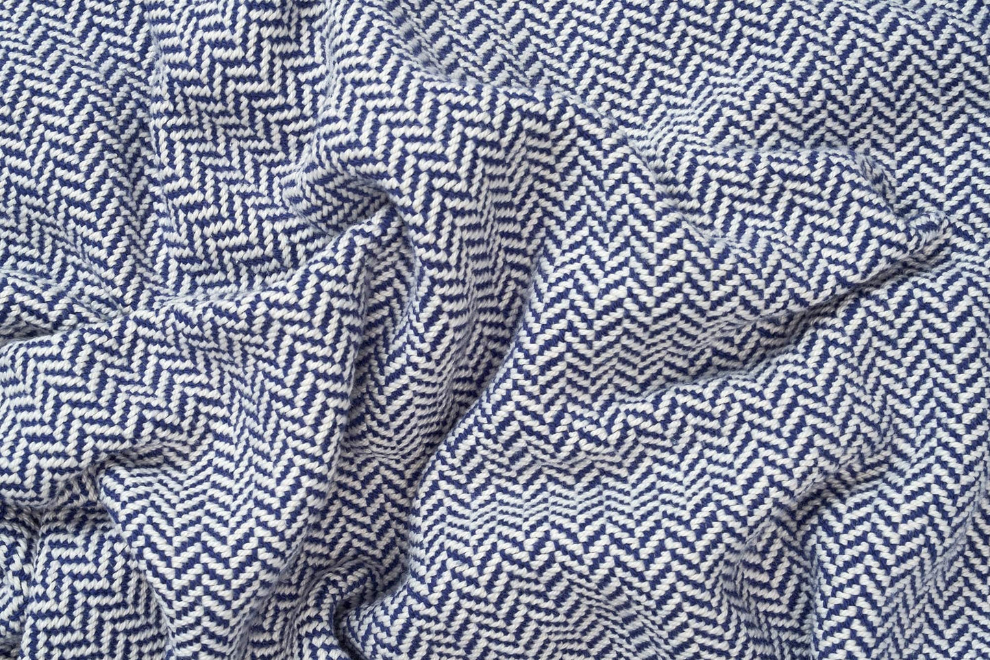 Herringbone Weave Cotton Blanket 100% Cotton Blanket With Herringbone Weave