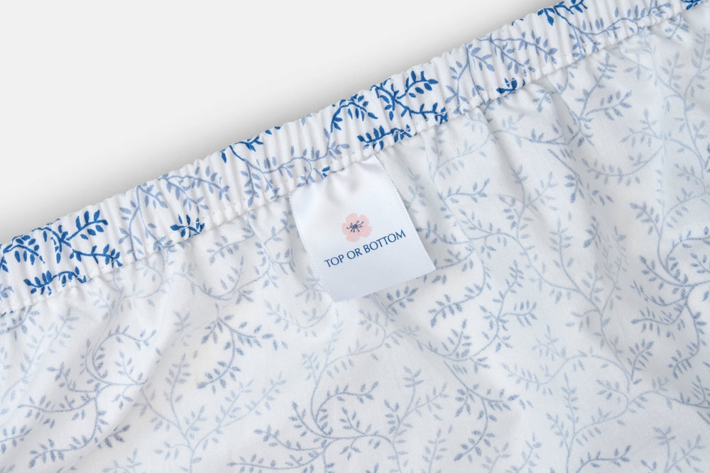 American Made Floral Printed Sheet Set - American Made With USA Grown Cotton - Quahog Bay Bedding