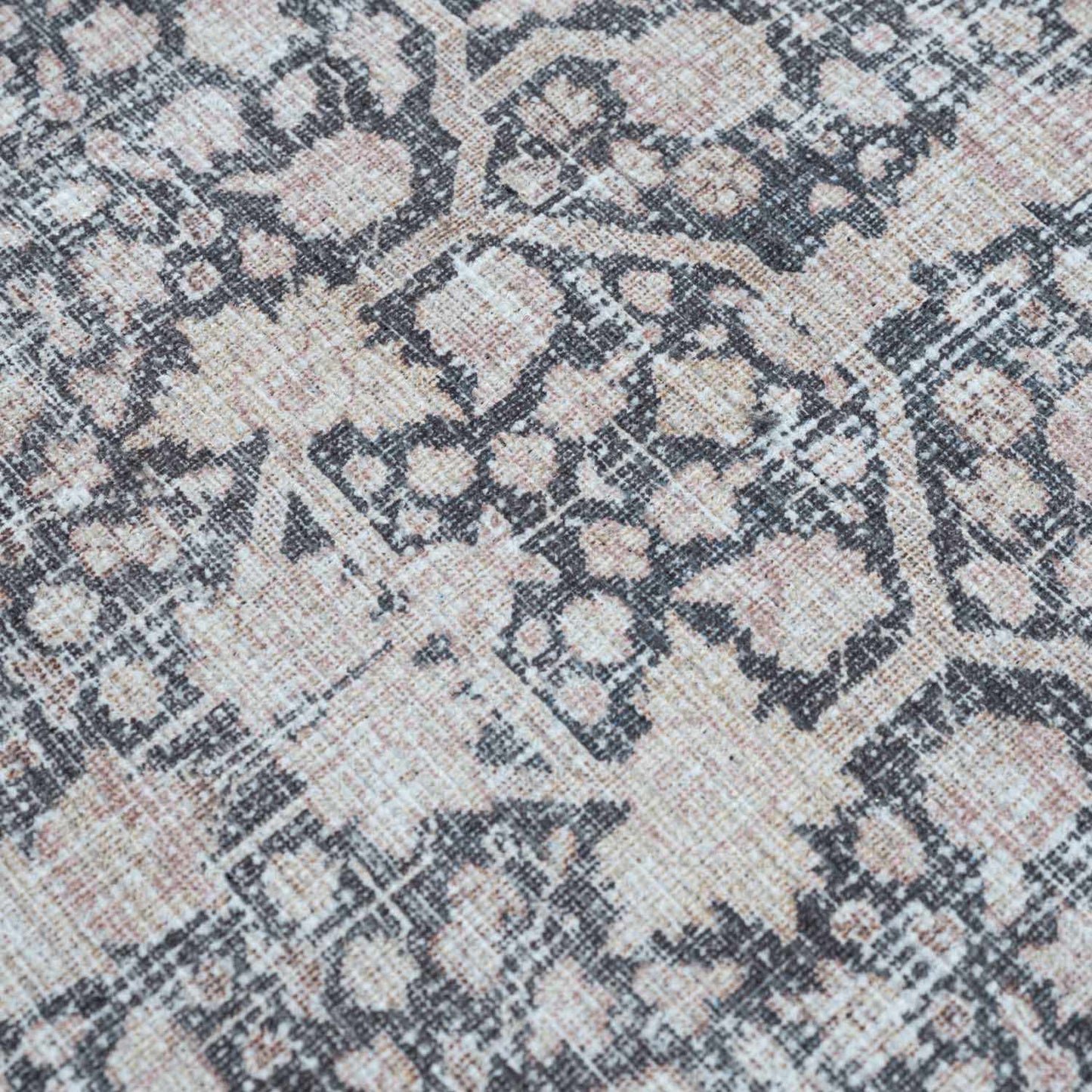 Hedda Vintage Flat Pile Washable Rug