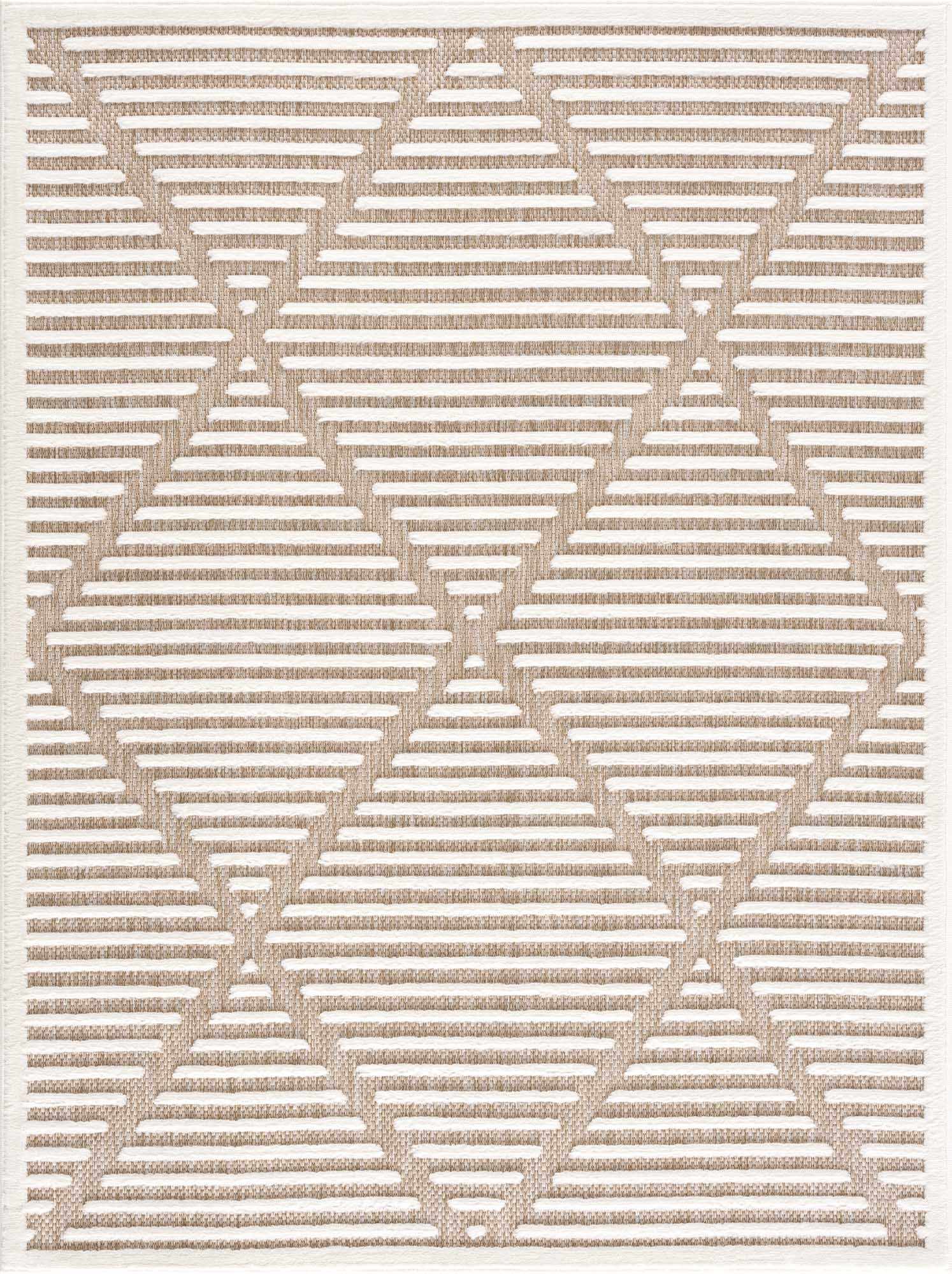 Anah Cream Outdoor Rug - Quahog Bay Bedding
