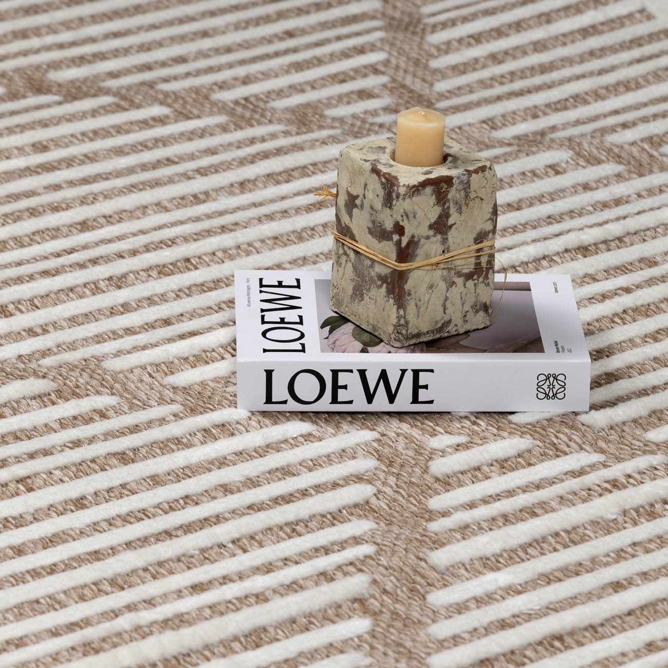 Anah Cream Outdoor Rug - Quahog Bay Bedding