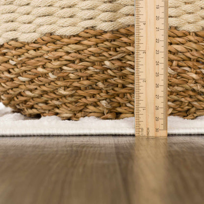 Anah Cream Outdoor Rug - Quahog Bay Bedding