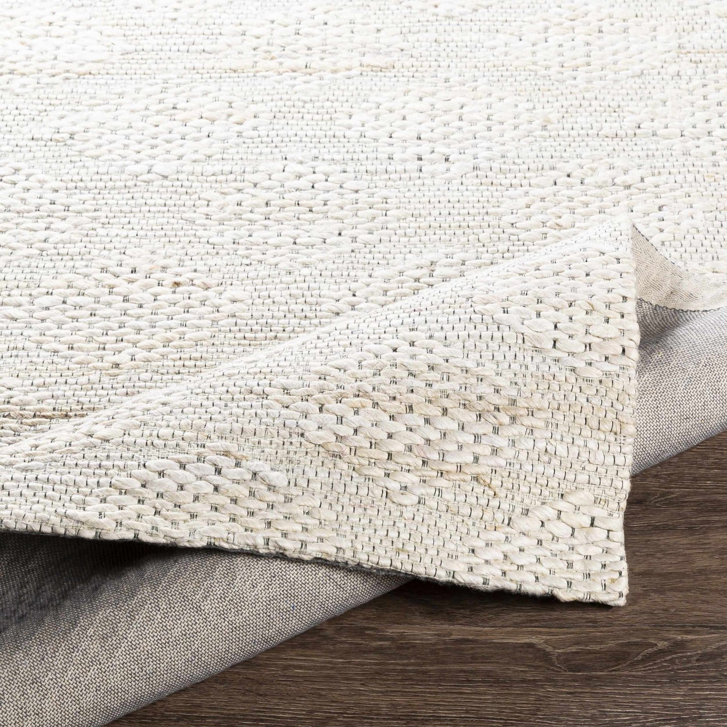Angaston Beige Hand - Woven Jute Rug - Quahog Bay Bedding