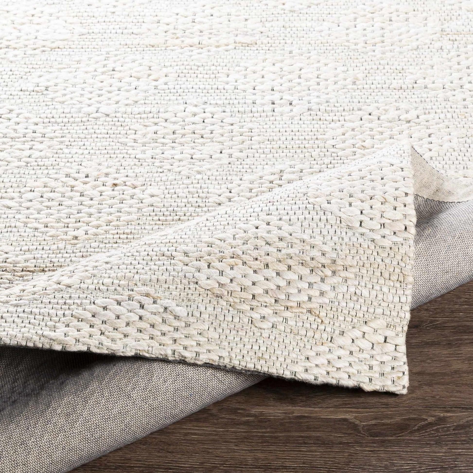 Angaston Beige Hand - Woven Jute Rug - Quahog Bay Bedding