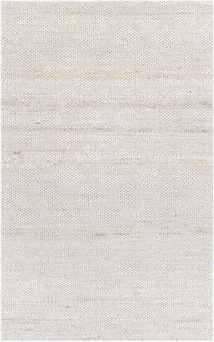 Angaston Beige Hand - Woven Jute Rug - Quahog Bay Bedding