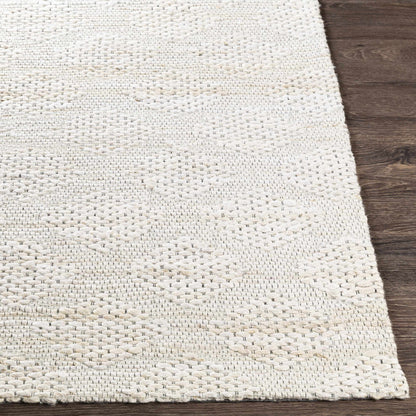 Angaston Beige Hand - Woven Jute Rug - Quahog Bay Bedding