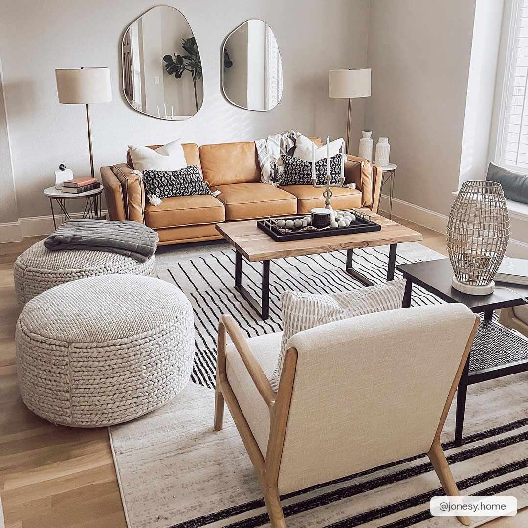 Angus Black & White Striped - Geometric Area Rug - Quahog Bay Bedding