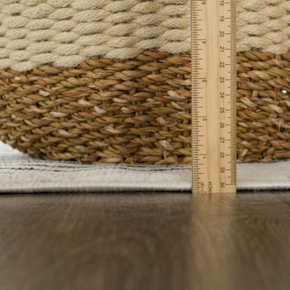 Angus Black & White Striped - Geometric Area Rug - Quahog Bay Bedding