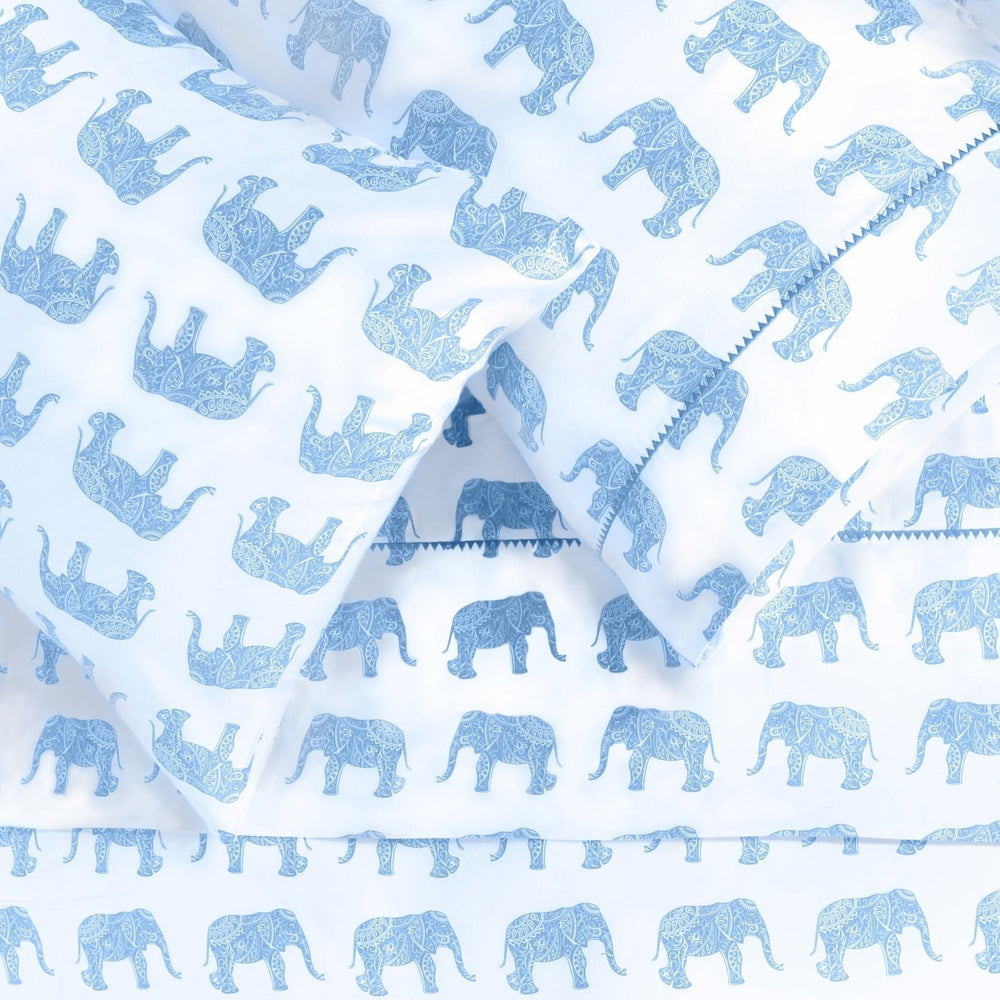 Animal Themed Sheets - Elephants Sheet Set - Quahog Bay Bedding