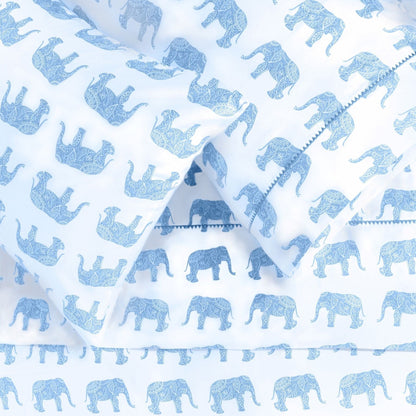 Animal Themed Sheets - Elephants Sheet Set - Quahog Bay Bedding