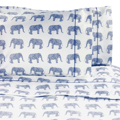 Animal Themed Sheets - Elephants Sheet Set - Quahog Bay Bedding