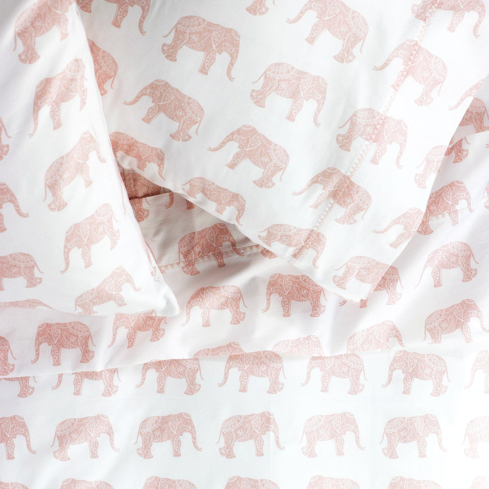 Animal Themed Sheets - Elephants Sheet Set - Quahog Bay Bedding