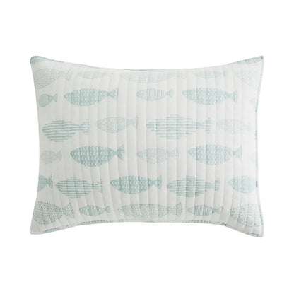 Aqua Breeze Quilt Set Coastal Bedding Set - Quahog Bay Bedding