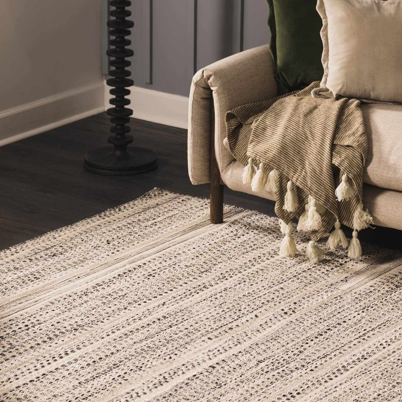 Arabi Wool Area Rug - Quahog Bay Bedding