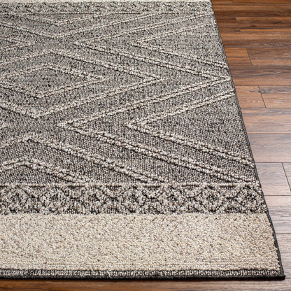 Areli Beige / Brown Outdoor Rug - Quahog Bay Bedding