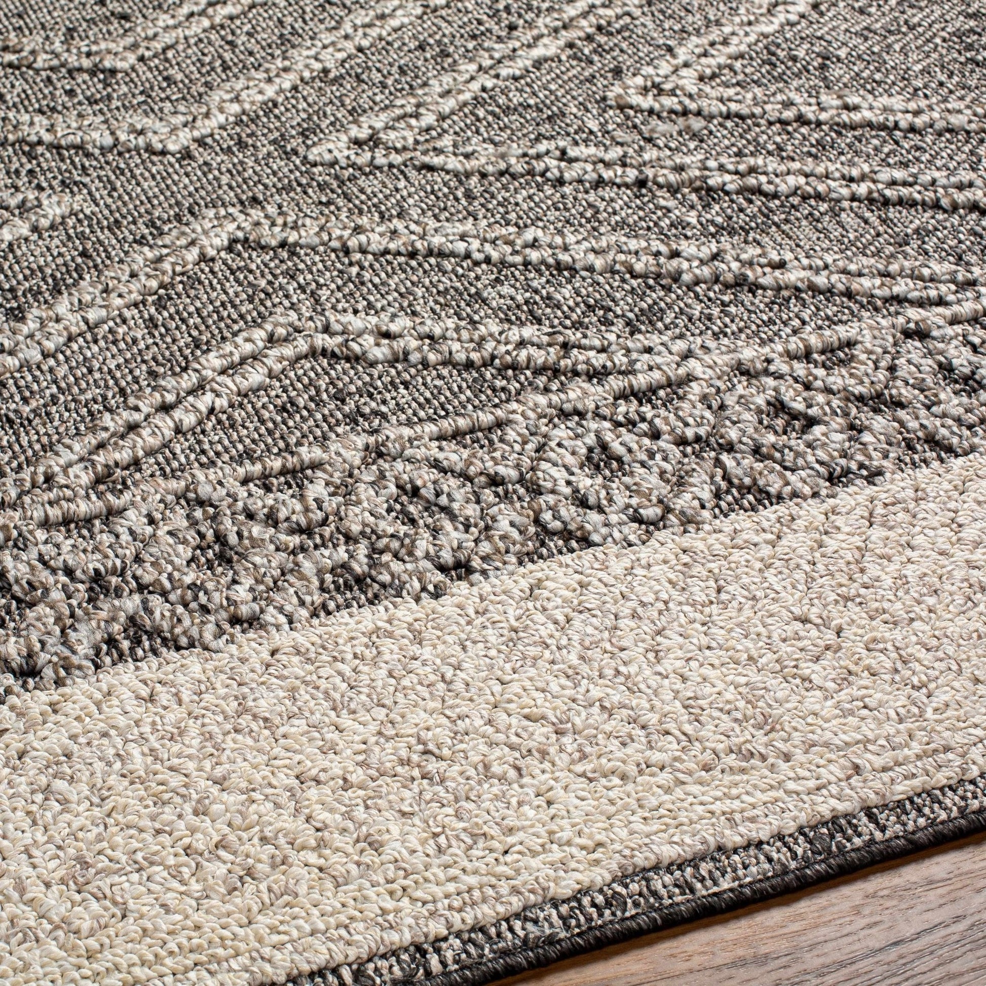 Areli Beige / Brown Outdoor Rug - Quahog Bay Bedding