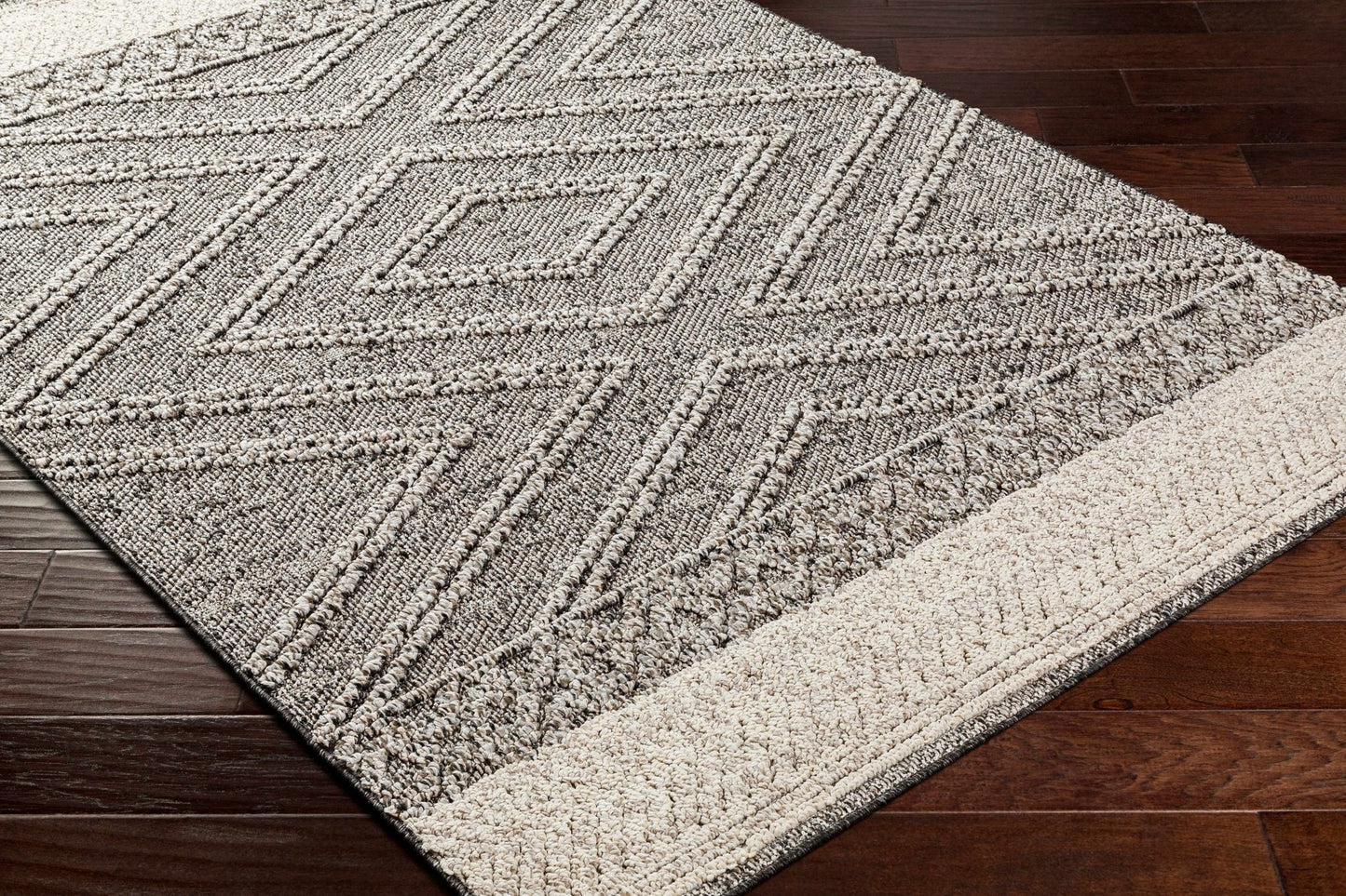 Areli Beige / Brown Outdoor Rug - Quahog Bay Bedding